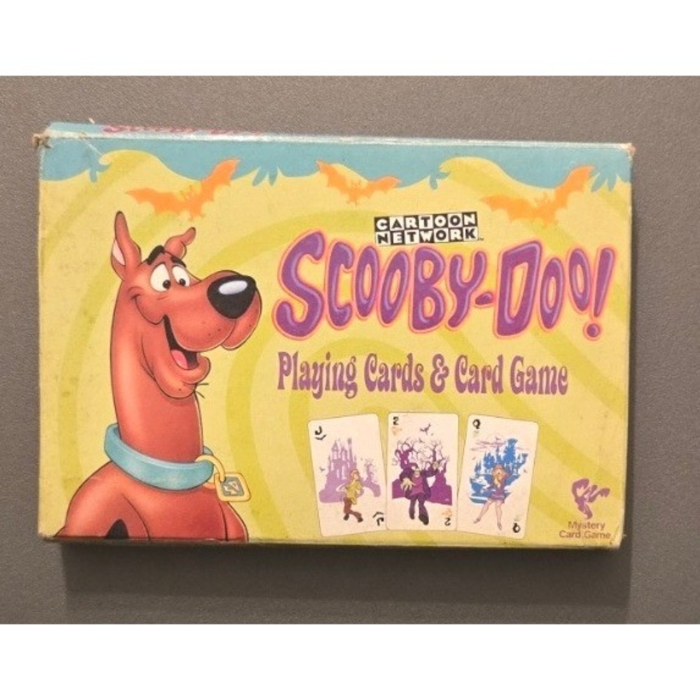 Vintage 1999 Cartoon Network Scooby-Doo Playing Cards & Card Game Boxed Deck